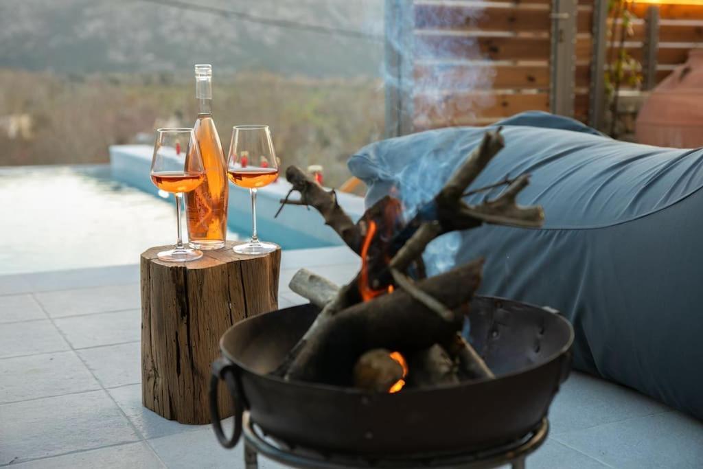 Lasithi Luxury Villa Mesa Lasithi Buitenkant foto